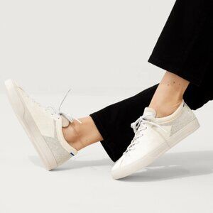 Rothys The Lace Up Sneaker - Diamond Twill - 9